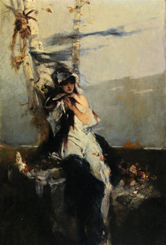 The Expectation | Raphael von Ambros | 1880