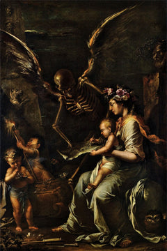 Human Frailty | Salvator Rosa | 1656
