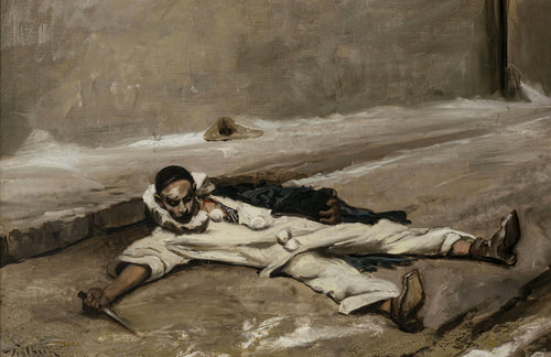 Dead Pierrot | Bruno Piglhein | 19th Century