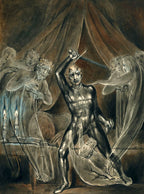 Richard III and The Ghosts | William Blake | 1806