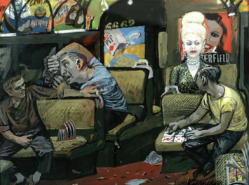 Subway | Henry Koerner | 1947