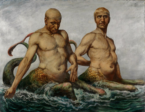 Mermen | Hans Thoma | 1900