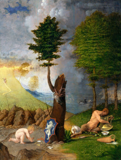 Allegorie der Tugend und des Lasters | Lorenzo Lotto | 1505