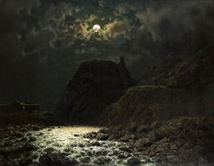 Darial Pass | Ilya Nikolaevich Zankovsky | 19th Century