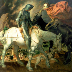 Don Quixote with Death | Theodor Baierl | 1920