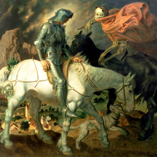Don Quixote with Death | Theodor Baierl | 1920