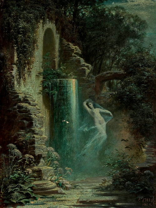 Mondnacht | Ferdinand Knab | 1864