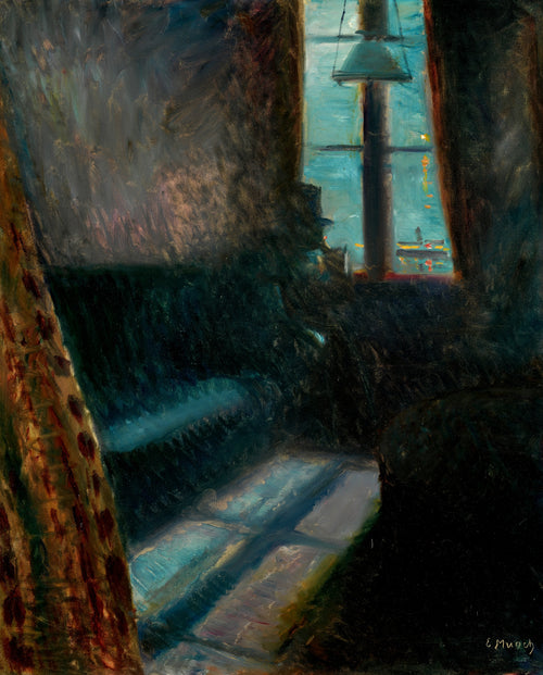 Night in Saint Cloud | Edvard Munch | 1890