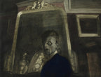 Self Portrait in Front of a Mirror | Léon Spilliaert | 1908