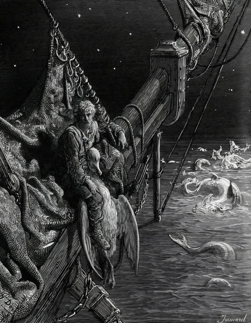 I Watched The Water Snakes | Gustave Doré | 1876