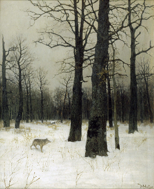 Winter in the Forest | Isaac Levitan | 1885