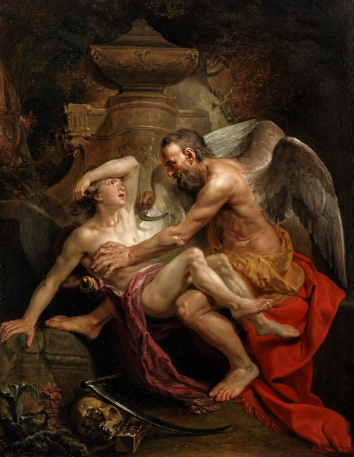 Time Clipping The Wings of Love | Johann Zoffany | 1761