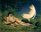 Endimione and Selene | Victor Florence Pollet | 1854