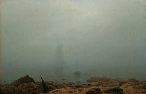 Meeresstrand im Nebel | Caspar David Friedrich | 1807
