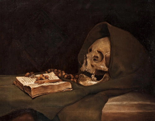 Skull and Rosary | 19th Century