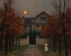 Evening in The Garden | Jakub Schikaneder | 1909