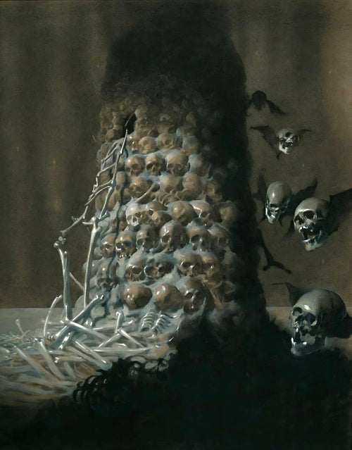 Pile of Skulls | José Segrelles | 1920