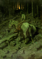 Apache Fire Signal | Frederic Remington | 1904