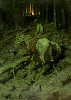 Apache Fire Signal | Frederic Remington | 1904