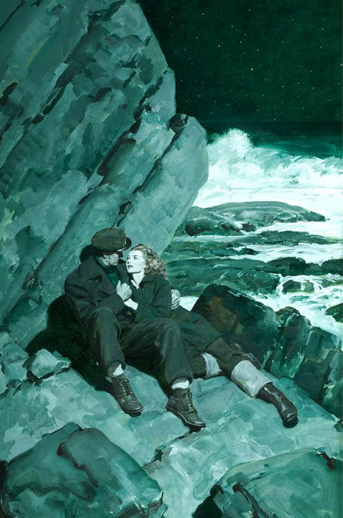 Couple on Rocks | Donald Teague | 1942