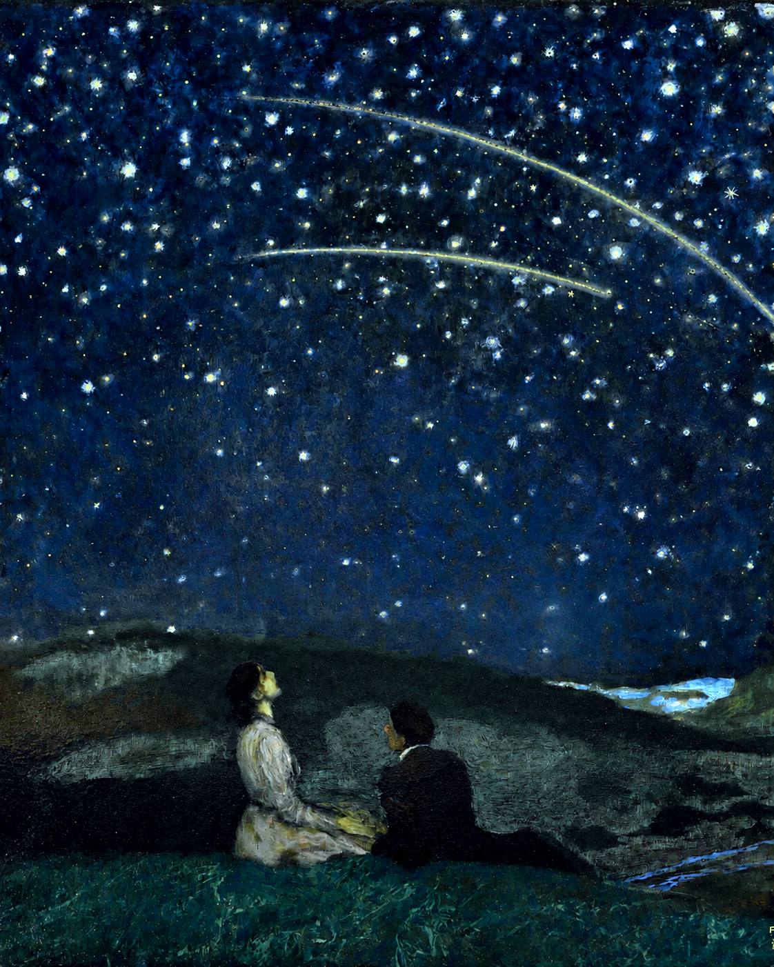 Falling Stars | Franz von Stuck | 1912