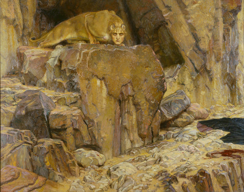 Le Sphinx | ​​Georg von Rosen | 1907