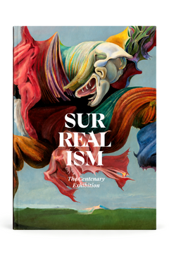 Front cover featuring a vivid, flowing surreal figure composition — Surrealism: First and Always.
