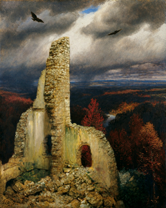 Castle Ruins | Arnold Böcklin | 1886