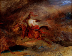 The Dead Ride Fast | Ary Scheffer | 19th Century