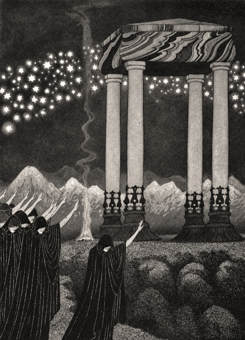 The Tomb of Zai | Sidney Sime | 1906