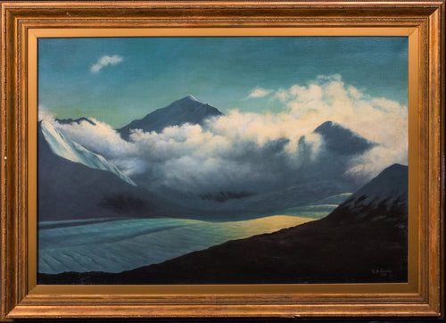 Clouds Over The River | George Aubourne Clarke | 20th Century