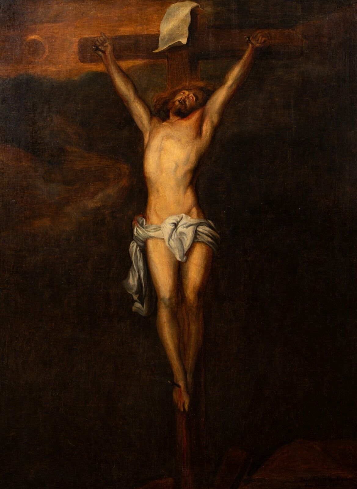 Crucifixion painting shop