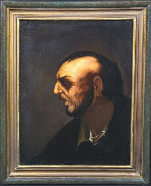 Tronie Peasant Side Profile Portrait | 17th Century
