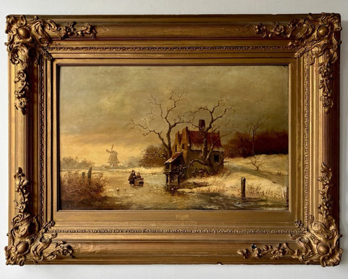 Dutch Winter Landscape | 19th Century