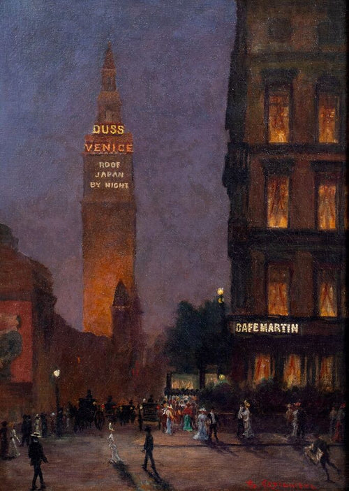 New York Café at Night | 1902