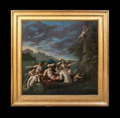 Dutch Death of Hero & Leander | David  II Teniers | 17th Century