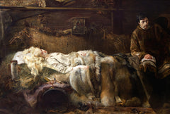 The Death of Ellenai | Jacek Malczewski | 1883