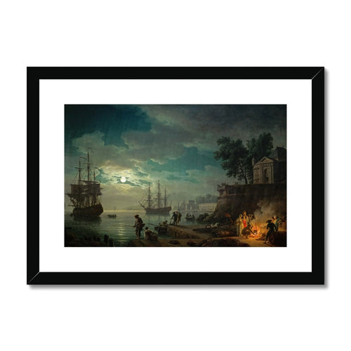 Seaport by Moonlight | Claude Joseph Vernet | 1771