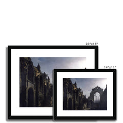 The Ruins of Holyrood Chapel | Louis Daguerre | 1824