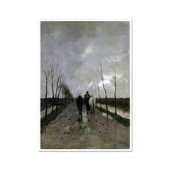 A Dutch Road | Anton Mauve | 1880