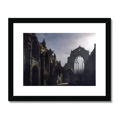 The Ruins of Holyrood Chapel | Louis Daguerre | 1824