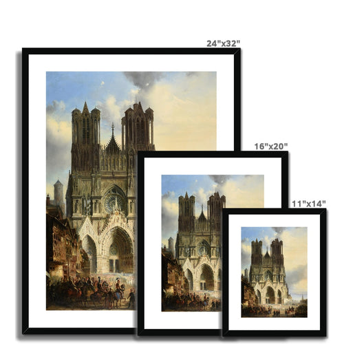 Reims Cathedral with a Medieval Procession | David Roberts | 19th Century