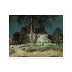 Old Homestead Connecticut | Willard Leroy Metcalf | 1914