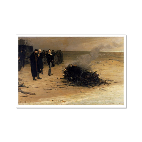 The Funeral of Shelley | Louis Edouard Fournier | 1889