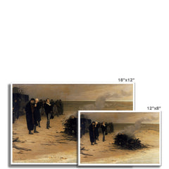 The Funeral of Shelley | Louis Edouard Fournier | 1889