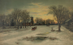 Christmas Eve | W.C Bauer | 1885