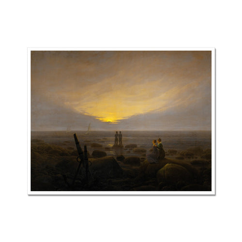 Moonrise Over the Sea | Caspar David Friedrich | 1821