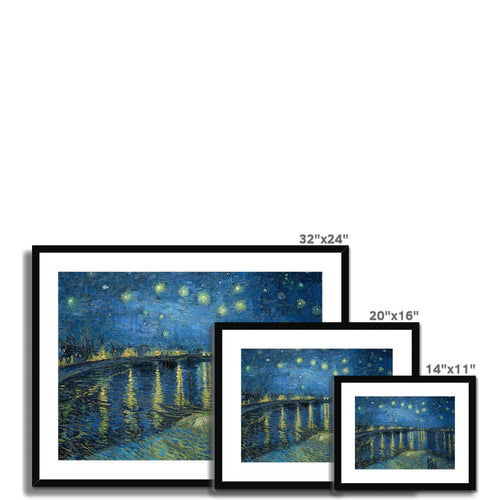 Starry Night Over the Rhone | Vincent van Gogh | 1888