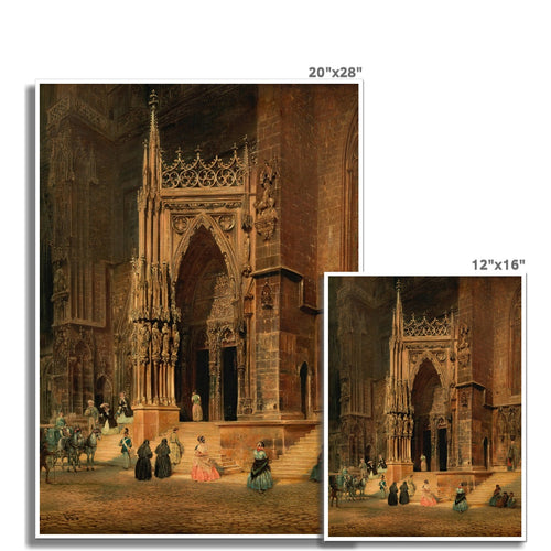 Regensburg Cathedral | Rudolf Von Alt | 1860