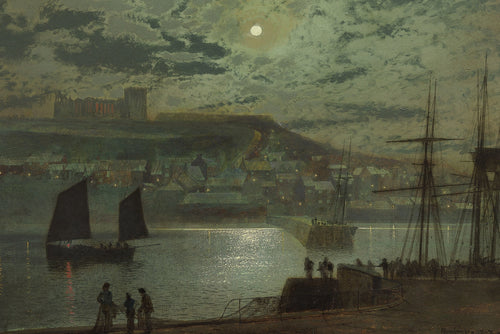 Whitby Harbour | John Atkinson Grimshaw | 1874